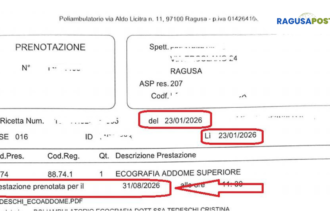 prenotazioni ragusa